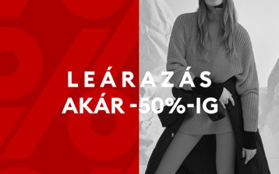 Leárazás a SINSAY-ben