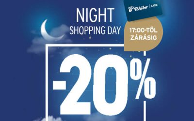 Night Shopping ⭐ 20% kedvezmény a Tchibo-nál!