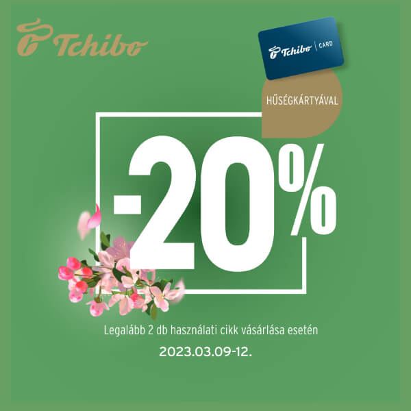 Tchibo: Tavaszindító ajánlat