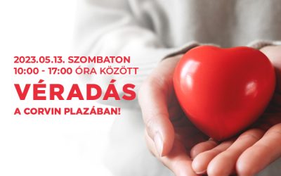 Véradás a Corvin Plazában 2023.05.13.