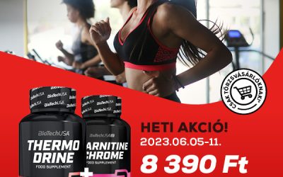 BioTechUSA: Thermo Drine akció