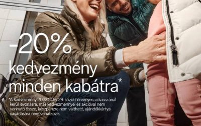 C&A: -20% minden kabátra