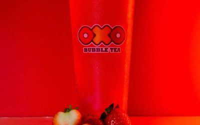 Oxo: Frissítő epres tea