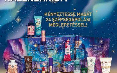 Yves Rocher: ADVENTI KALENDÁRUM 24 meglepetéssel!
