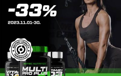 Scitec Nutrition: Vitamincsomag akció