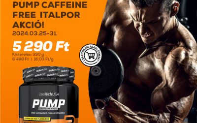 BioTechUSA: Pump Caffeine Free