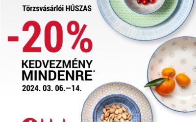 Tescoma: Törzsvásárlói HÚSZAS