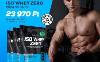 BioTechUSA: Iso Whey Zero akció