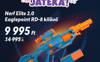 REGIO: Nerf Elite 2.0 Eaglepoint RD-8 kilövő!