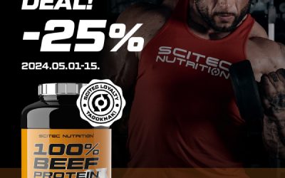 Scitec Nutrition: Beef Protein akció