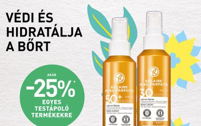 Yves Rocher: akár 25% kedvezmény testápolókra