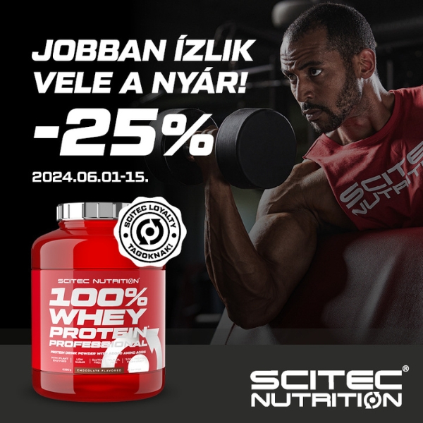 Scitec Nutrition: Whey Protein Professional akció