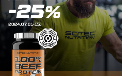 Scitec Nutrition: Beef Protein akció