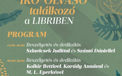 Nyárzáró író-olvasó találkozó a Libriben