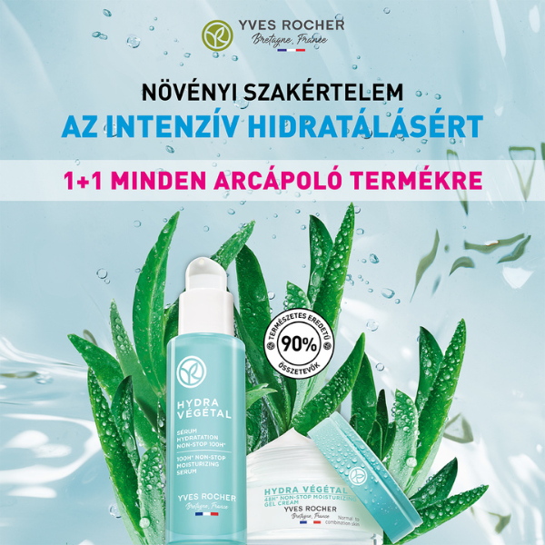 Yves Rocher: 1+1* ARCÁPOLÓ TERMÉKRE