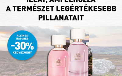 Yves Rocher: PARFÜMÖK 30% KEDVEZMÉNNYEL