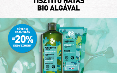 Yves Rocher: NÖVÉNYI HAJÁPOLÁS 20% KEDVEZMÉNNYEL