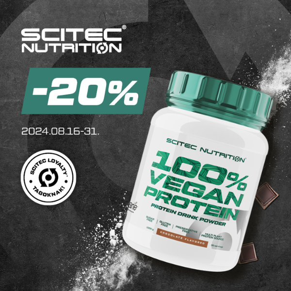 Scitec Nutrition: Vegan Protein akció