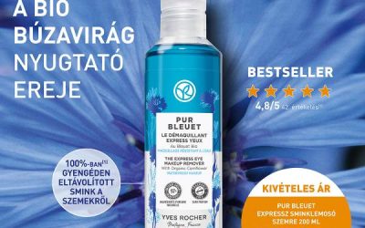 Yves Rocher: Pur Bleuet Expressz Sminklemosó