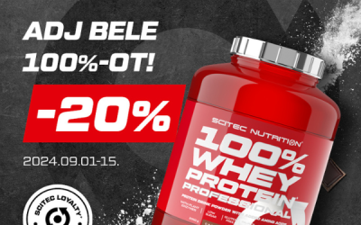 Scitec Nutrition: Whey Protein Professional akció