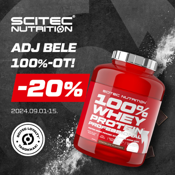 Scitec Nutrition: Whey Protein Professional akció