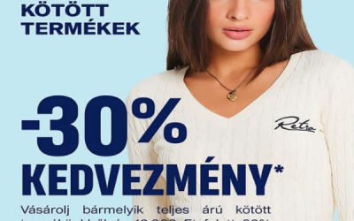 Retro: 30% kedvezmény