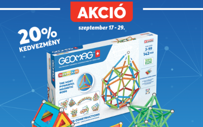 REGIO Játék: Geomag 20% kedvezmény