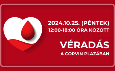 Véradás a Corvin Plazában 2024.10.25.