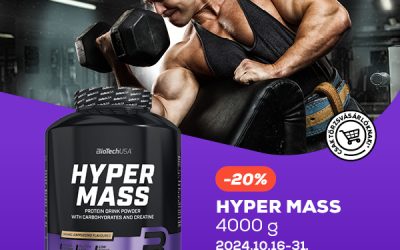 BioTechUSA: Hyper Mass akció