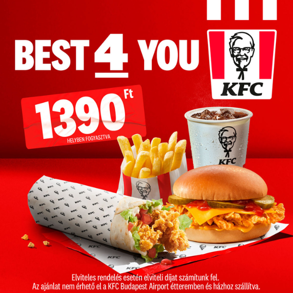 KFC: Best 4 You akció