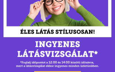 Vision Express: Ingyenes látásvizsgálat