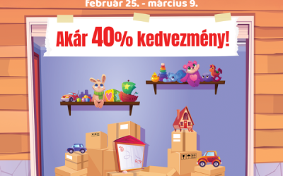 REGIO Játék: Akár 40% kedvezmény