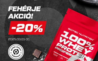 Scitec Nutrition: Whey Protein Professional akció