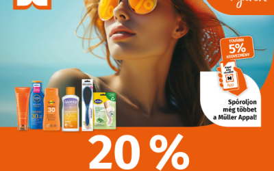 Müller: 20% kedvezmény