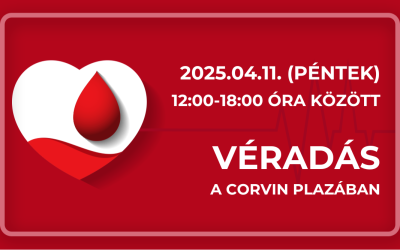 Véradás a Corvin Plazában 2025.04.11.