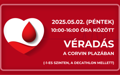 Véradás a Corvin Plazában 2025.05.02.