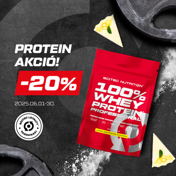 Scitec Nutrition: Whey Protein akció