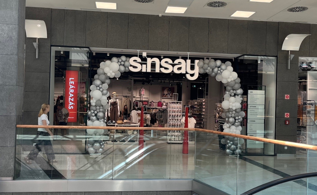 Új helyre költözött a Sinsay