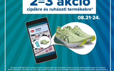 Hervis: 2=3 akció