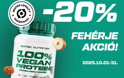 Scitec Nutrition: Fehérje akció