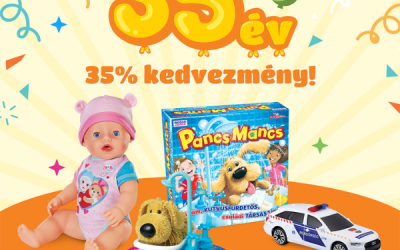 REGIO Játék: 35% kedvezmény