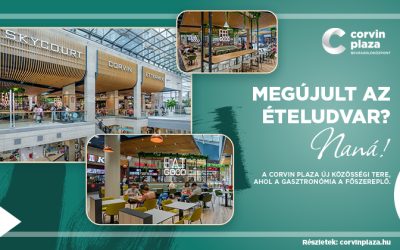 Megújult Budapest egyik legforgalmasabb ételudvara