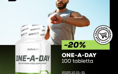 BioTechUSA: One-A-Day tabletta akció