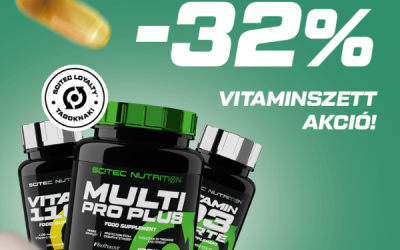 Scitec Nutrition: Vitaminszett akció