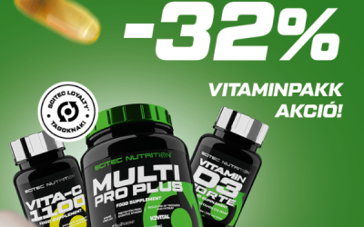 Scitec Nutrition: Vitaminpakk akció