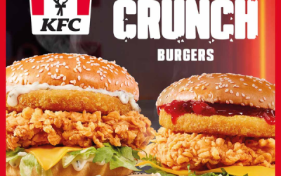 KFC: Cheddar Crunch Burgerek