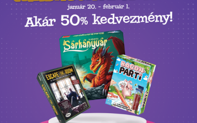 REGIO Játék: Akár 50% kedvezmény