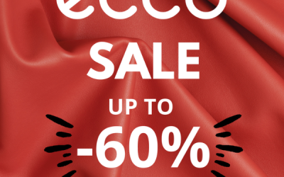 ECCO: Akár 60% kedvezmény
