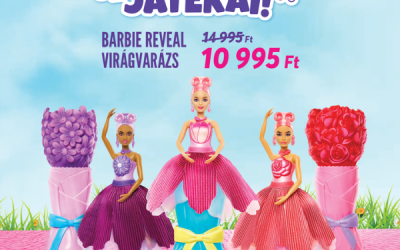 REGIO Játék: Barbie Reveal Virágvarázs akció