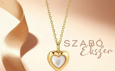 Szabó Ékszer: Szív medálos nyaklánc